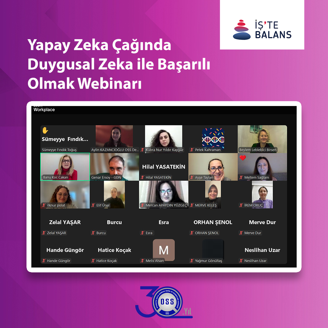 Yapay Zeka Çağında Duygusal Zeka ile Başarılı Olmak Webinarı