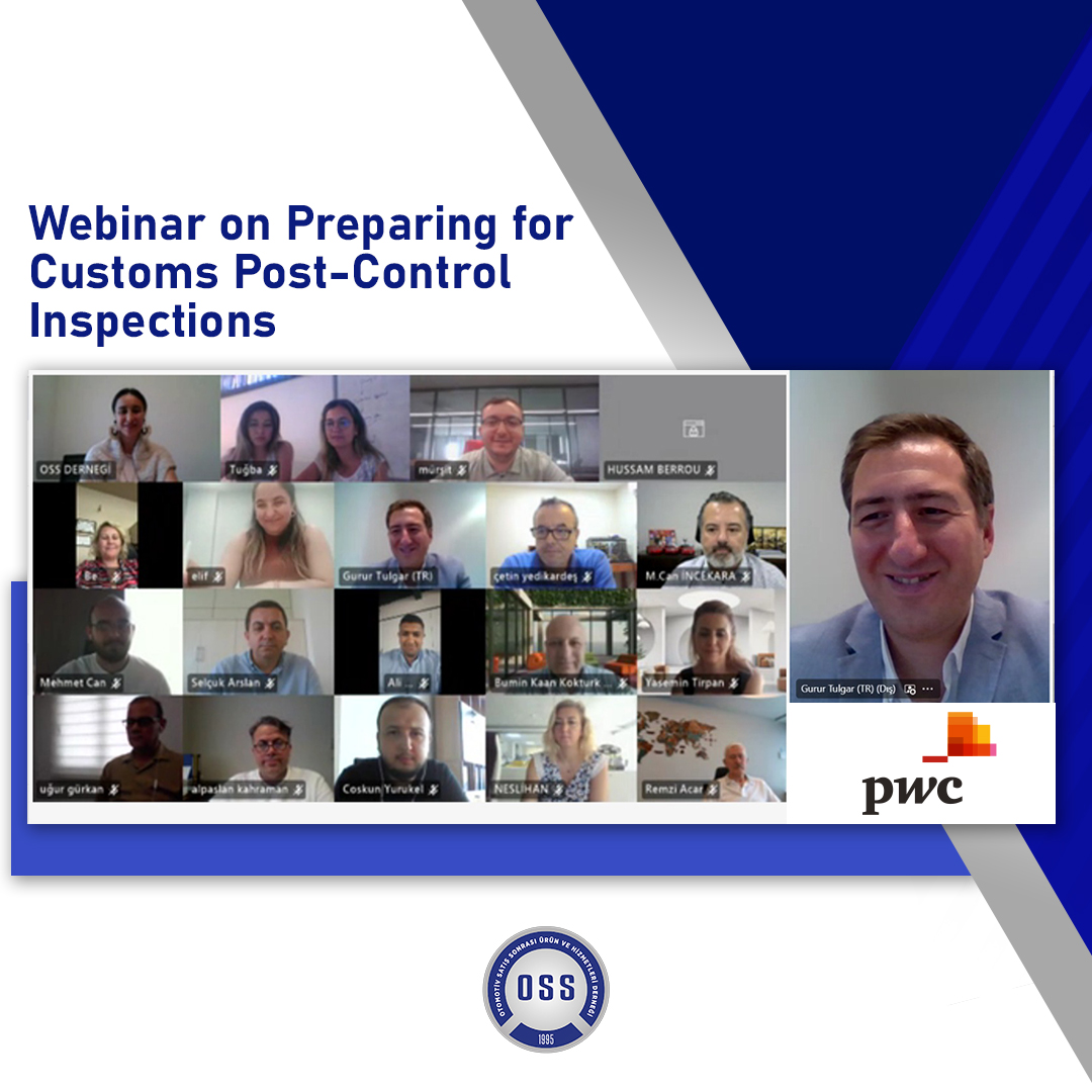 Webinar on Preparing for Customs Post-Control Inspections