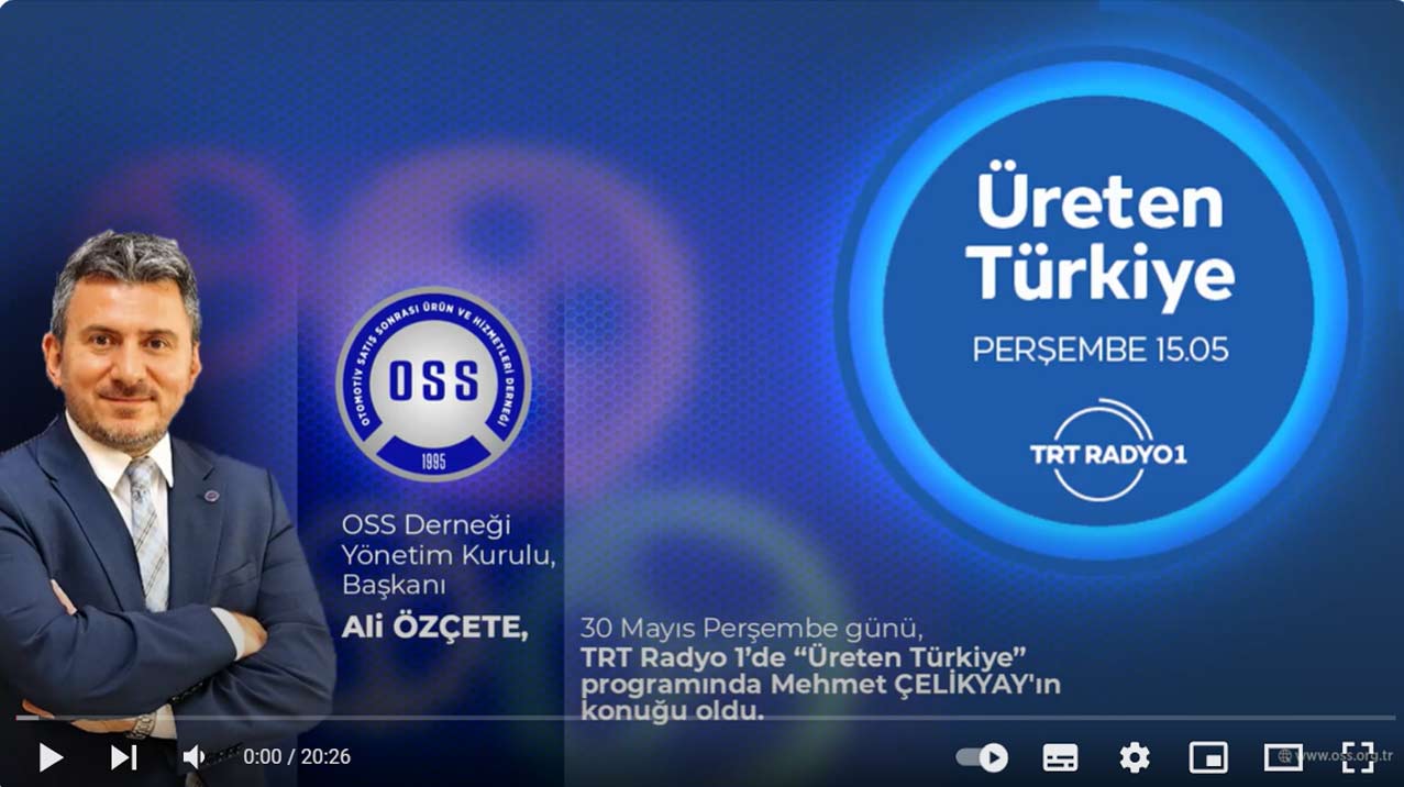 TRT RADYO 1 - Ali ÖZÇETE - Üreten Türkiye Programı 30.05.2024
