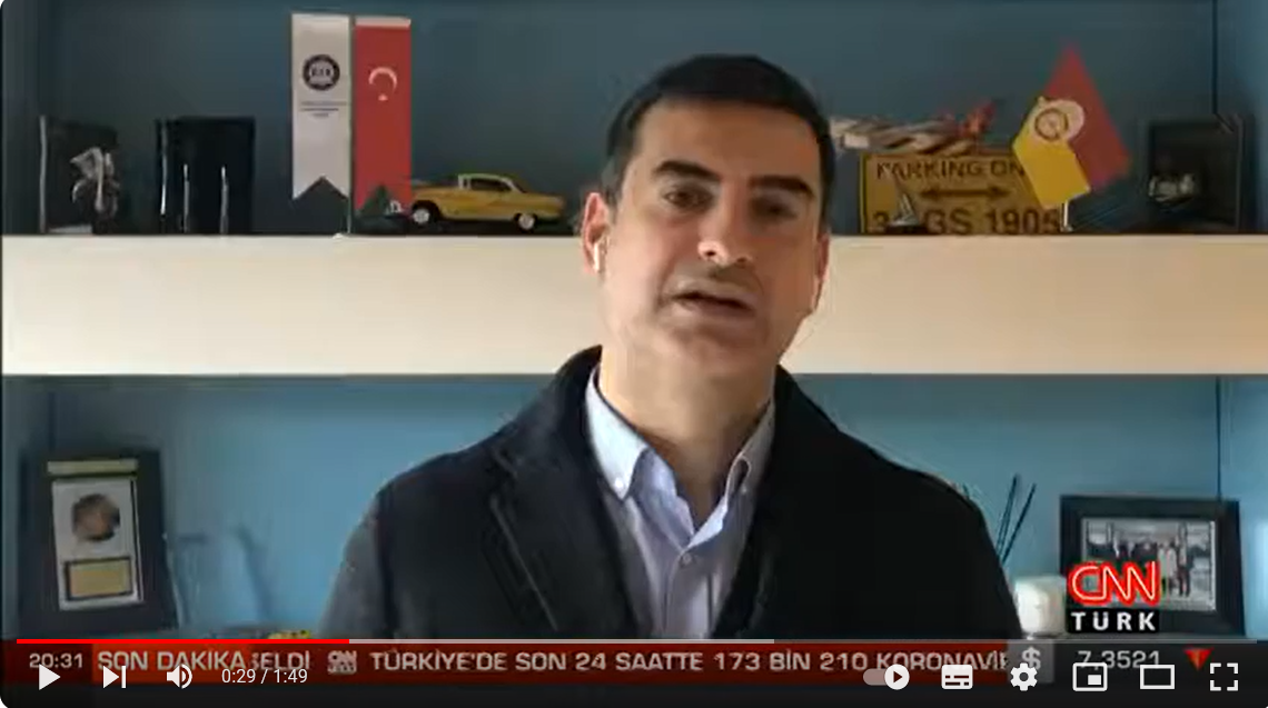 Ziya Özalp- CNN Türk Ana Haber Bülteni -28.01.2020