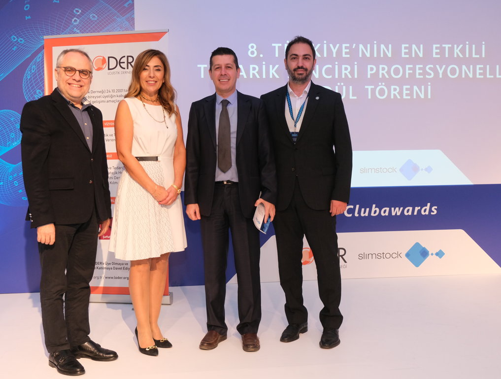 Türkiye'nin En Etkili Tedarik Zinciri Profesyonelleri ödül töreninde OSS Temsiliyeti